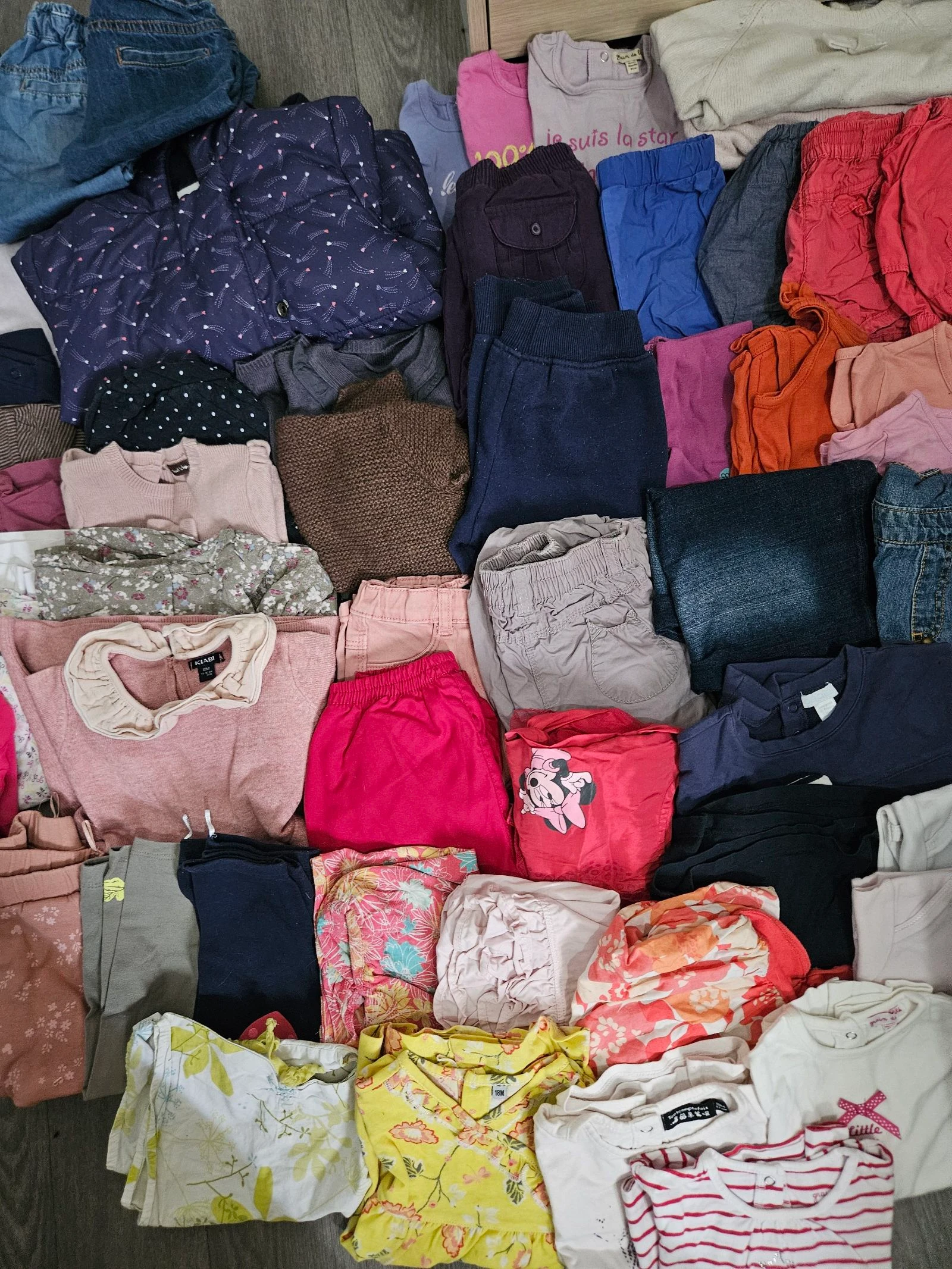 Lote grande de roupas para meninas 18 meses para todas as estações – photo 3